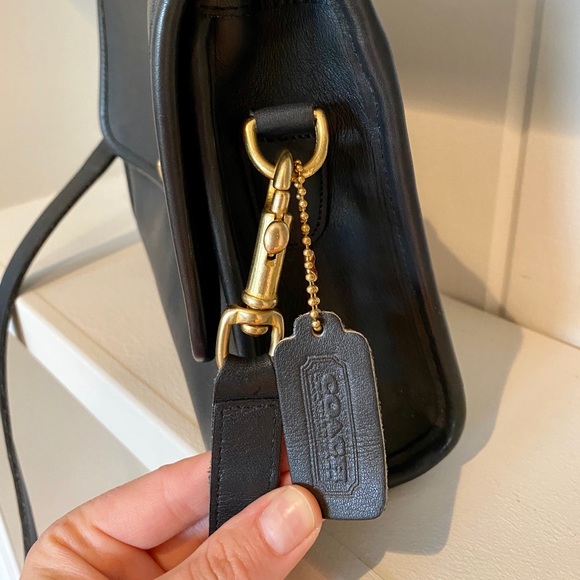 Vintage Leather Coach Purse - Picture 2 of 5